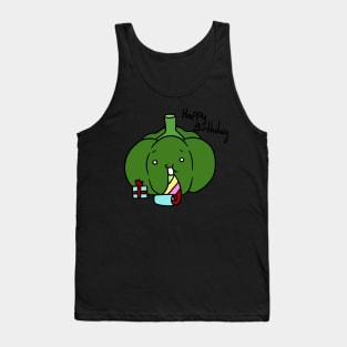 Happpy Birthday - Green Bell Pepper Tank Top